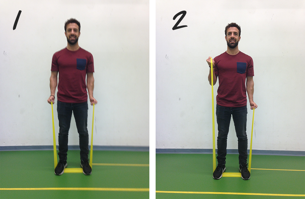 De oefeningen zijn erop gericht je spieren te versterken met een